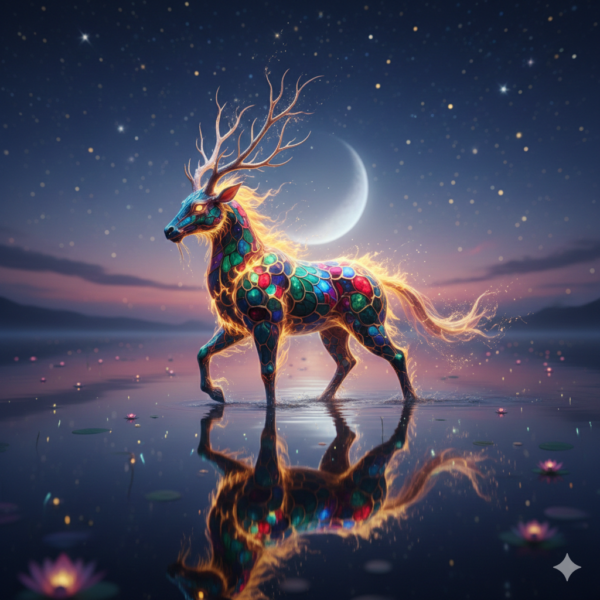 ​Es la descripción de la imagen para personas con discapacidad visual y para mejorar el SEO en Google. Ejemplo: "Imagen mística de un Qilin caminando sobre el agua con un reflejo completo bajo la luna."