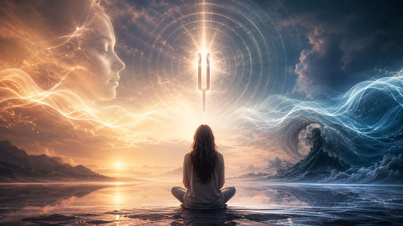 Ansiedad después de un mensaje espiritual y reflexión sobre las olas internas