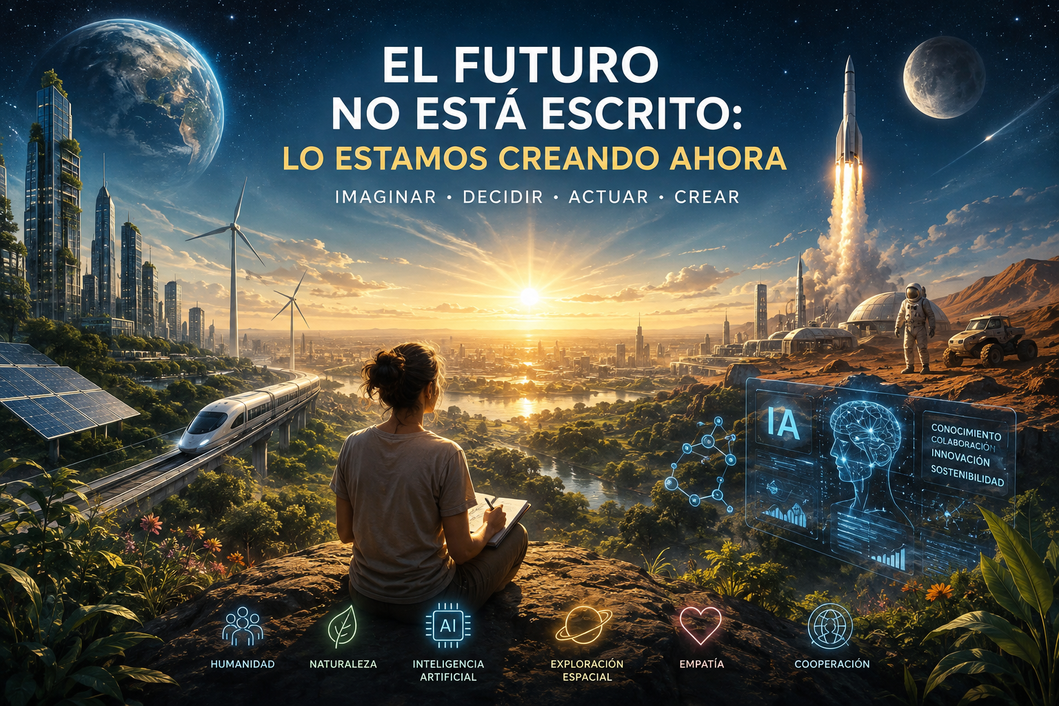 El futuro no está escrito: lo estamos creando ahora